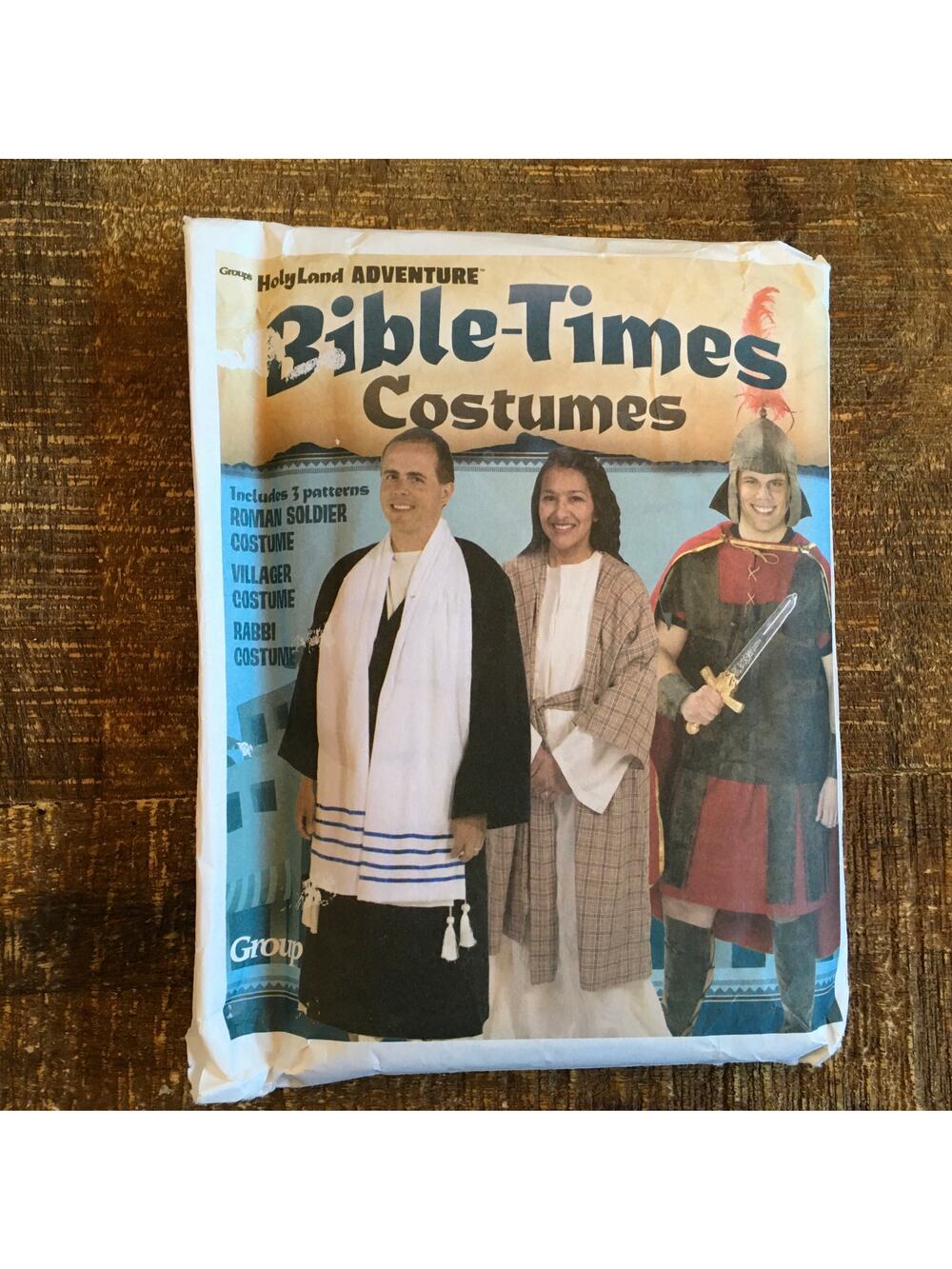 Bible Times Costume Sewing Pattern Soldier Villager Rabbi Robe Adult M-XXL UNCUT